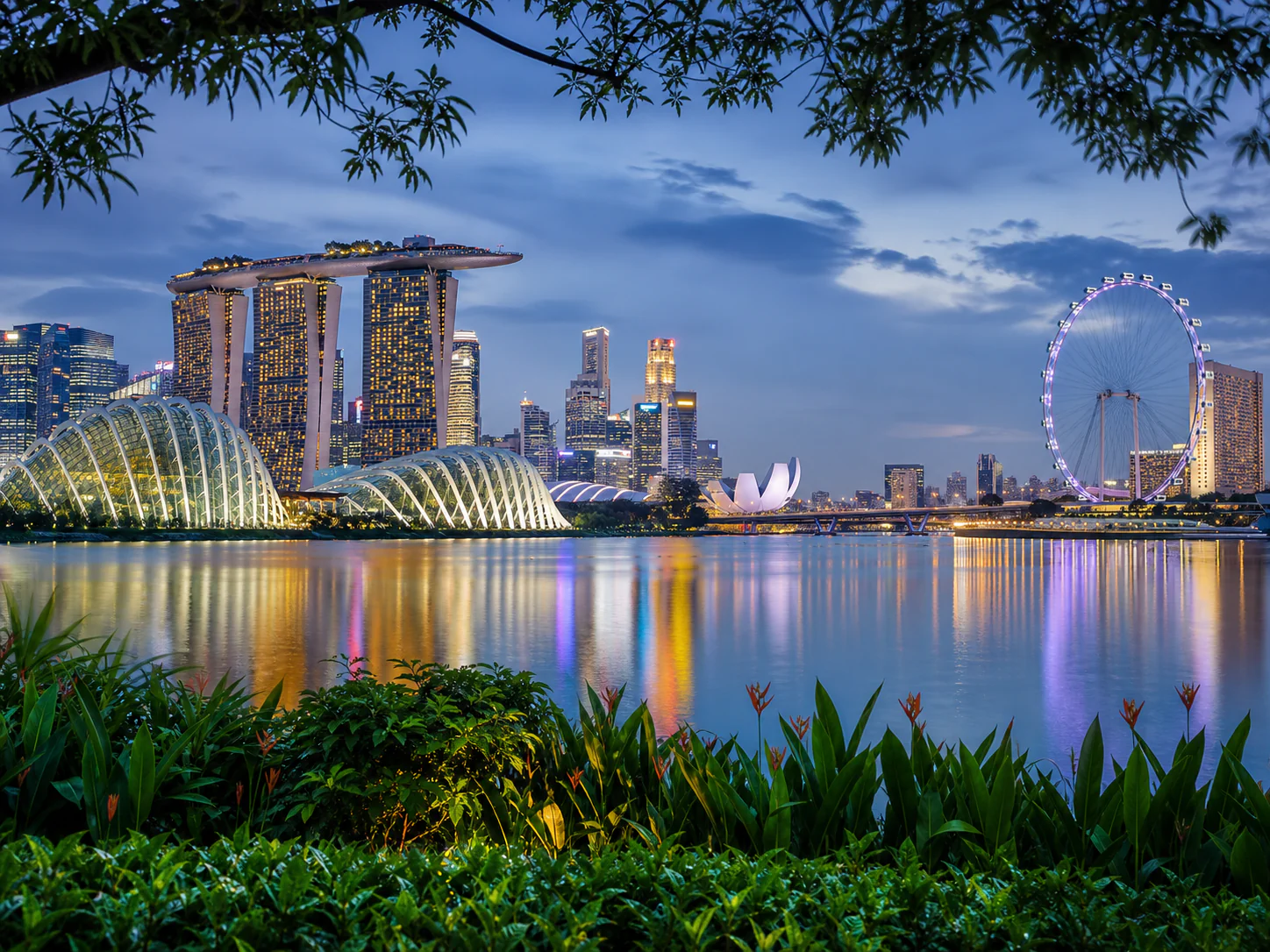 Business class to Singapore