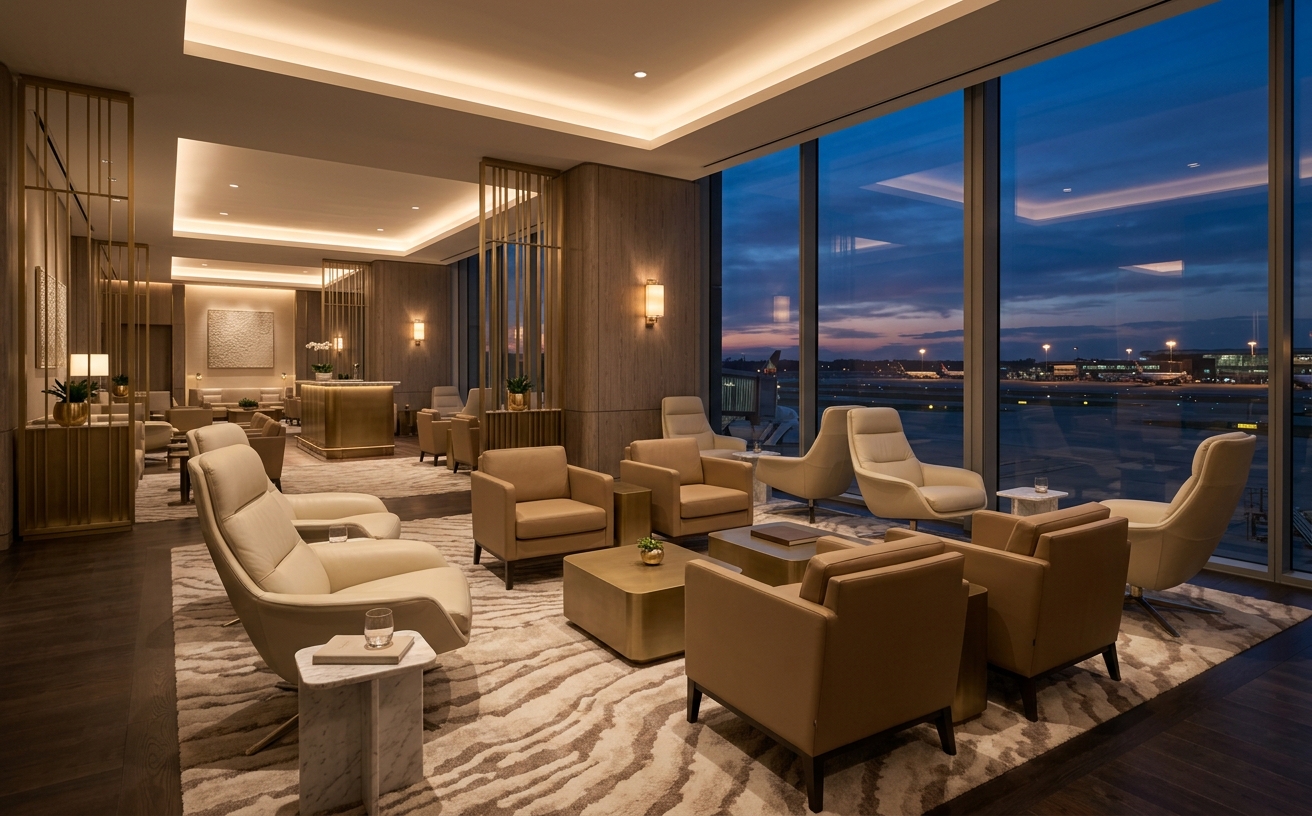 Lounge access in business and first: what you get